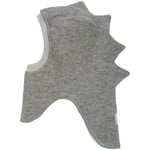 HUTTEliHUT Balaclava Triangles tovet ull, Medium Grey