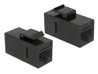 DELOCK 86381 Keystone-modul RJ45-kontakt till RJ45-kontakt Cat.6 UTP s