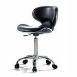 Urbanity hairdressing beauty manicure nail technician salon chair stool seat bl