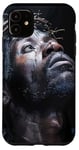 Coque pour iPhone 11 Jésus Noir, Christianisme, Église, Christ, Jésus