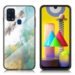 Fantasy Marmor Samsung Galaxy M31 skal - Flygande Duva