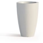 Tekcnoplast - Pot rond en résine mod. Parodia ø 33 cm h 50 blanc