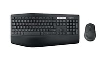 Logitech MK850 Multi-Device Wireless Keyboard and Mouse Combo, QWERTY Italian Layout