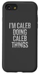 iPhone SE (2020) / 7 / 8 I'm Caleb Doing Caleb Things Funny Vintage Case