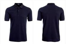 Fred Perry Twin Tipped Pique Navy Polo Slim Fit Size UK Medium 36 - 37" Chest