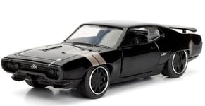 JADA TOYS - Voiture de 1972 couleur noir du film Fast & Furious – PLYMOUTH GT...