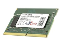 Proxtend - Ddr4 - Modul - 8 Gb - So Dimm 260-Pin - 2666 Mhz / Pc4-21300 - Cl19 - 1.2 V - Ej Buffrad - Icke Ecc