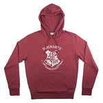 CERDÁ LIFE'S LITTLE MOMENTS - Sweat-Shirt Rouge avec Le Blason de Poudlard de Harry Potter - Licence Officielle Warner Bros