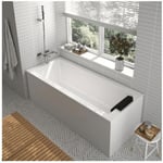 Baignoire acrylique Haute Densité Gamme pro Sanindusa 170x70 blanche avec pieds réglables (tablier et coussin en option)