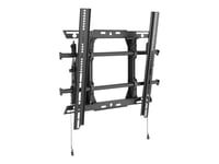 Chief Fusion Medium Portrait Tilt Tv Wall Mount - For Displays 43-47" - Black - Monteringssats (Lutningsbart Väggfäste, 2 Gränssnittskonsoler) - För Platt Panel - Svart - Skärmstorlek: 32"-47" - Monteringsgränssnitt: 100 X 100 Mm - Väggmonterbar