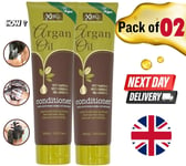 2 x Moroccan Argan Oil Conditioner 300ml - Moisturize & Revitalize Hair