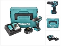 Makita DHP 487 RG1J akkuporakone 18 V 40 Nm + 1x 6,0 Ah akku + latauslaite + Makpac