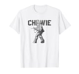 Star Wars Chewbacca Outline With Blaster T-Shirt