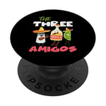 The Three Amigos Mexico Festival Tequila Cinco de Mayo PopSockets Swappable PopGrip