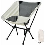 Chaise pliante portable d'extérieur Tabouret de camping pliant Chaises compactes à siège portable avec sac de transport pour randonnée en plein