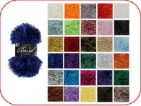 King Cole Tinsel Chunky Knitting Yarn - Assorted Colours