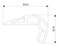 Protection de bord de piscine M036VMA