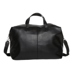 Noella Holdall Medium Weekend Bag - Black Leather Look Svart