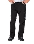 Jack Wolfskin Men's Activate Light Zip Off Men s Pants, Black, Size 50 UK