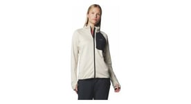 Polaire femme columbia triple canyon grid full zip beige