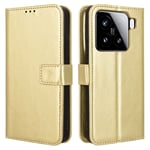 Xiaomi 15 Pro Plånboksfodral - Guld