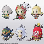 FINAL FANTASY Trading Rubber Strap Vol.5 BOX 6 pieces set SQUARE ENIX Japan