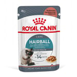 Royal Canin -säästöpakkaus 48 x 85 g - Hairball Care kastikkeessa