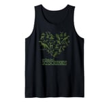 Edward Scissorhands Valentine’s Day Topiary Heart Fill Tank Top