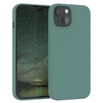 For Apple iPhone 14 Silicone Cover Phone Case Protection Back Cover Green