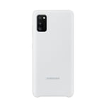 Samsung Coque pour Galaxy A41 en Silicone Lisse et Élégante Blanc