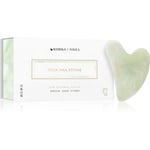 KORIKA Tools Gua Sha Green Jade Stone Massageværktøj til ansigt 1 stk.