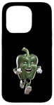 Coque pour iPhone 15 Pro Poivron vert réaliste