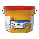 SIKA - Peinture de protection pour piscines et bassins - Sikagard 140 Pool Blanc - Intérieur et extérieur - Multi support - Prêt à l'emploi - Application facile - 10L