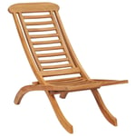 Prolenta Premium - Chaise De Jardin Pliable 50x90x69 Cm Bois De Teck Massif