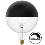 Dimbar Toppförspeglad Glob Ø200 Svart LED 6,0W 360lm E27