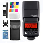 Godox TT350N Caméra Flash Speedlite TTL GN36 2.4G HSS 1 / 8000s pour Nikon sans Miroir DDSLR D810 D800 D750 D700 D610 D7100 D5200 D90 et sans caméra à Miroir numérique.[G3243]