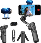 Xe Ai Version,Stabilisateur De Cardan Pour Smartphone,Suivi Ai,Contrôle Gestuel,Cardan D'inception Avec Tiktok Youtube,Stabilisateur De Cardan Pliable À 3 Axes Pour Iphone Et Android.[U282]