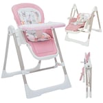 Baby Vivo High Chair Children's High Chair Baby Bouncer Adjustable