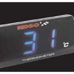 Temperatursensor koso north america - Super slim vattentemperatur svart standard plast