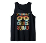 38th Birthday Cruise Squad Cruise Ship Crew Party Vacation Tank Top