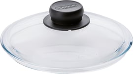 Pyrex Universal Round Transparent Borosilicate Glass Pan Saucepan Lid - 28cm