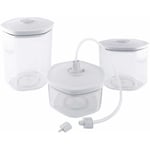 Boîtes sous vide en plastique (Lot de 3)