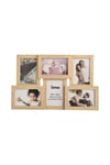 Photo Frames with Collage Multiple for 6 Photos/Pictures in 4 x 6 Inches Wooden, MDF Wall Mounting Frame