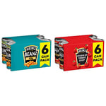 Heinz Baked Beanz, 6 x 415g & Cream of Tomato Soup, 6 x 400g