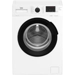 Beko - Lave-linge hublot WUV82221BW - 8 kg - Induction - L60cm - 1200 trs/min - Classe a - Blanc