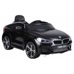 BMW - X6 gt Voiture Electrique Enfant (2x25W), 106x64x51 cm - Marche av/ar, Phares, Musique, Ceinture et Télécommande parentale - Noir