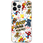 ERT GROUP Coque de téléphone Portable pour Apple Iphone XR Original et sous Licence Officielle Marvel Motif Avengers 026 Parfaitement adapté à la Forme du téléphone Portable, Coque en TPU