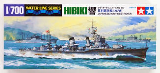 Tamiya #31407 1/700 IJN Japanese Navy Destroyer HIBIKI Plastic Model kit