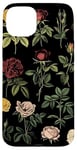 Coque pour iPhone 15 Plus Vintage Botanique Rose Fleur Fille Mignon Floral Plant Mom