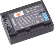 DSTE Rechange Li-ION Batterie Compatible pour NP-FV50 et Sony HDR-CX220, HDR-CX230, HDR-CX290, HDR-CX330, HDR-CX380, HDR-CX430V, HDR-CX900, HDR-CX260V, HDR-CX580V, HDR-CX760V, HDR-PJ200 Caméra.[G2930]